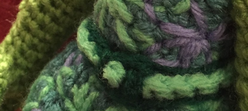 Crocheted Disgust from Inside&nbsp;Out