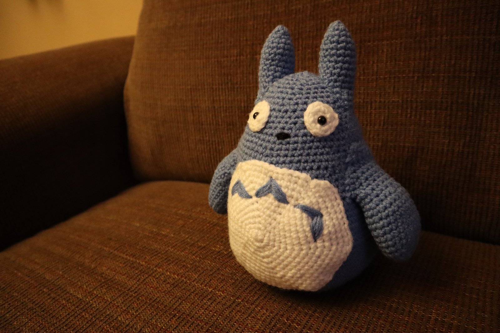 How to Crochet the Blue Totoro