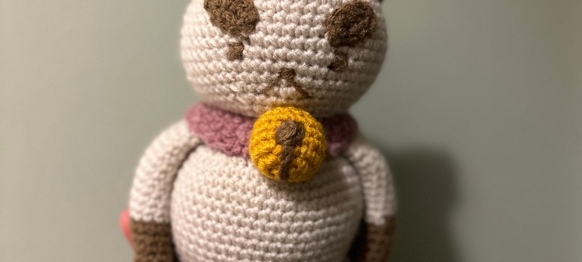 Crocheted PuppyCat from Bee and PuppyCat