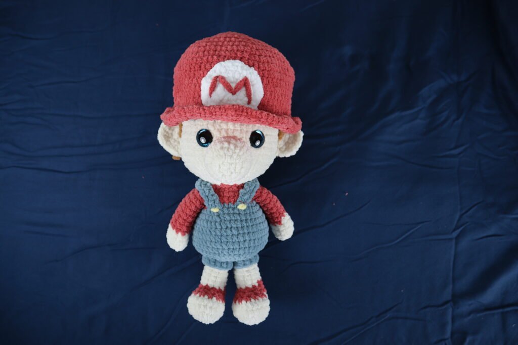 crochet pattern for baby mario
