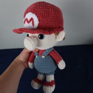 crochet pattern for baby mario
